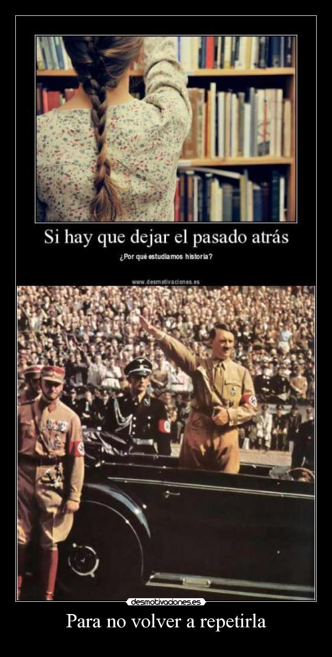 Para no volver a repetirla -