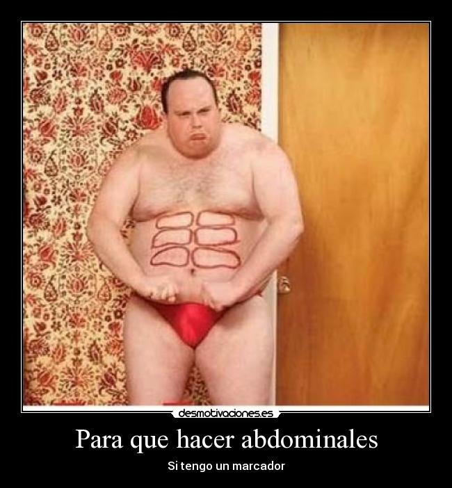 Para que hacer abdominales -
