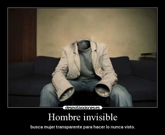 Hombre invisible -