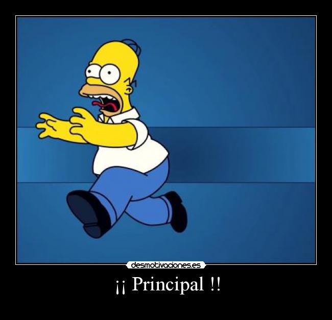¡¡ Principal !! -