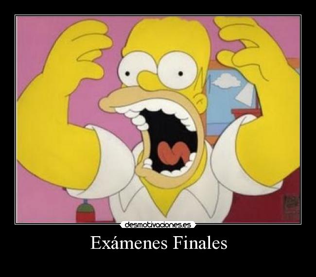 Exámenes Finales - 