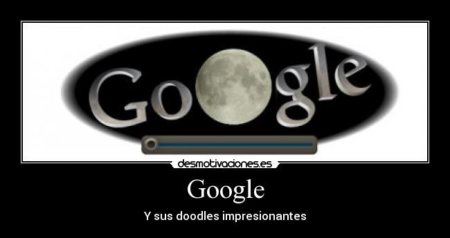 Google - Y sus doodles impresionantes