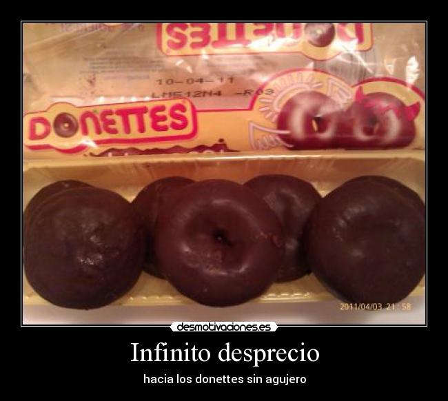 Infinito desprecio -