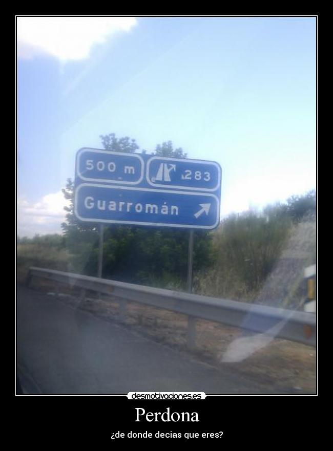 Perdona -