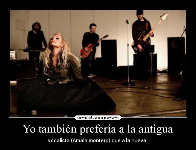 Yo también prefería a la antigua - 