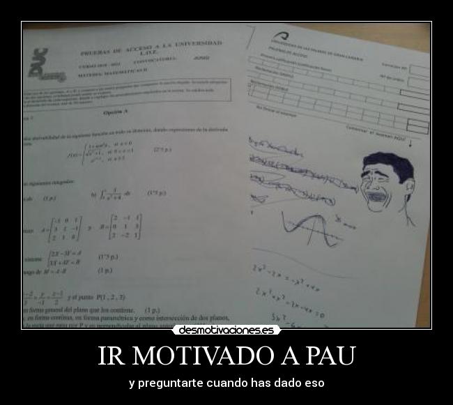 IR MOTIVADO A PAU - 