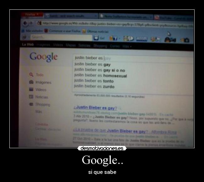 Google.. - si que sabe