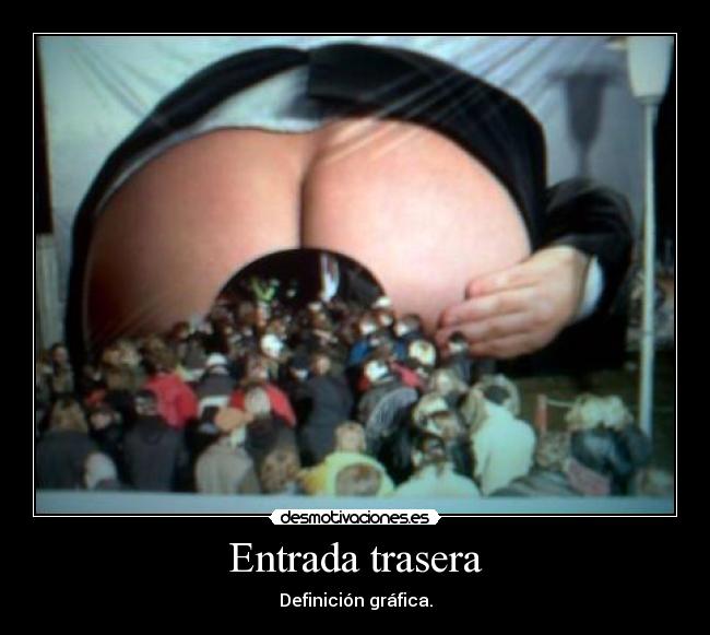 Entrada trasera - Definición gráfica.