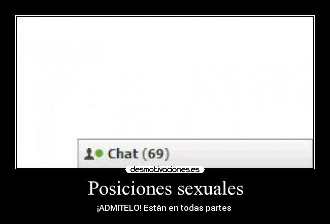 Posiciones sexuales -