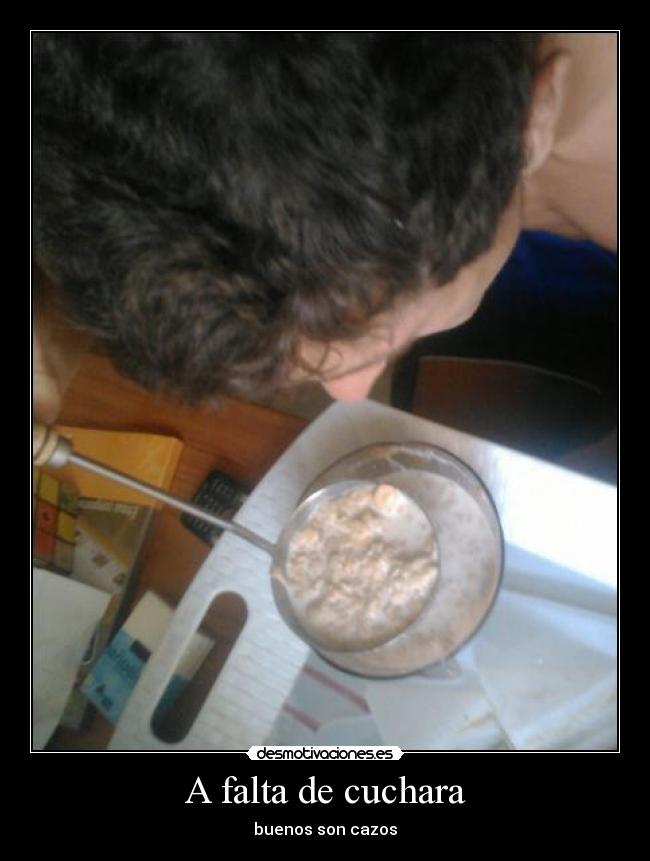 A falta de cuchara - 