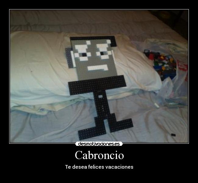 Cabroncio - Te desea felices vacaciones
