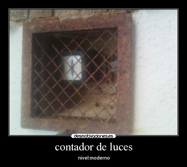 contador de luces - nivel:moderno
