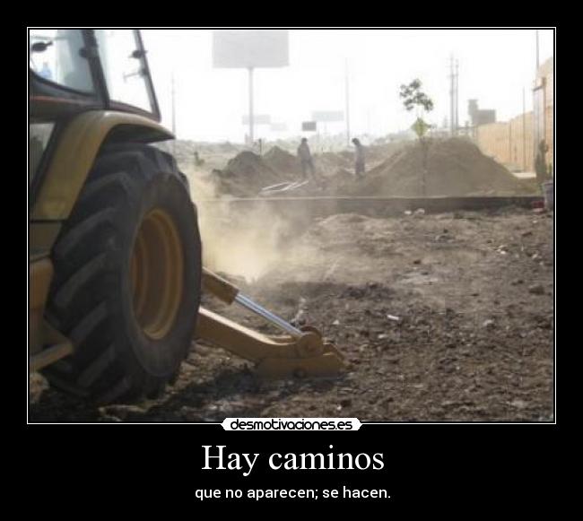 Hay caminos -