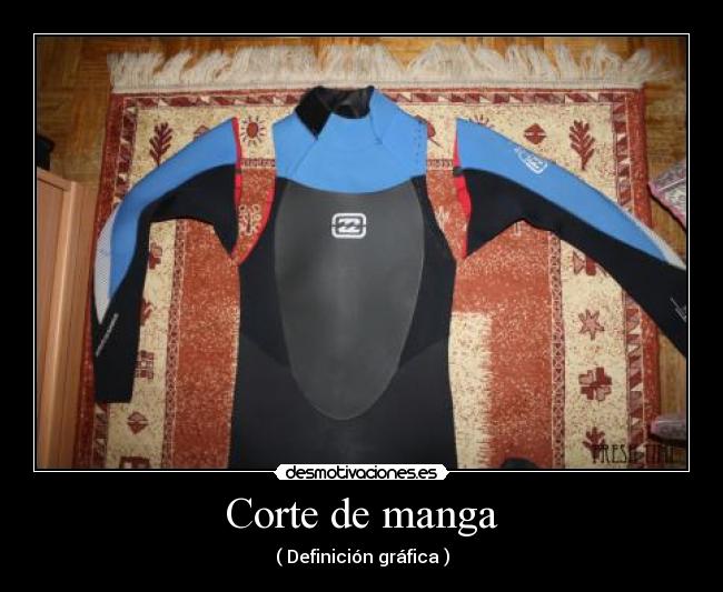 Corte de manga -
