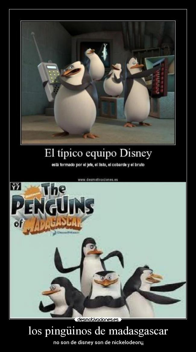 los pingüinos de madasgascar - 