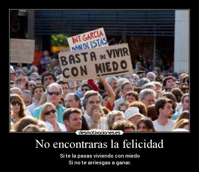 No encontraras la felicidad - 