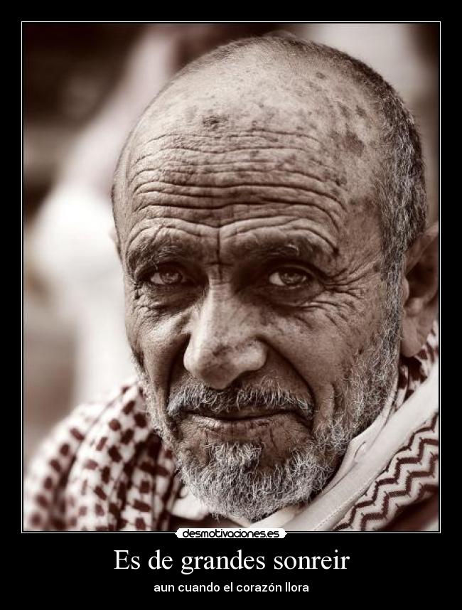 Es de grandes sonreir -
