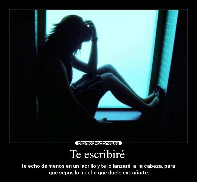Te escribiré -