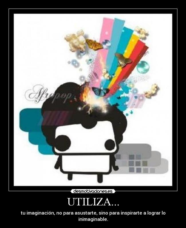 carteles imaginacion desmotivaciones