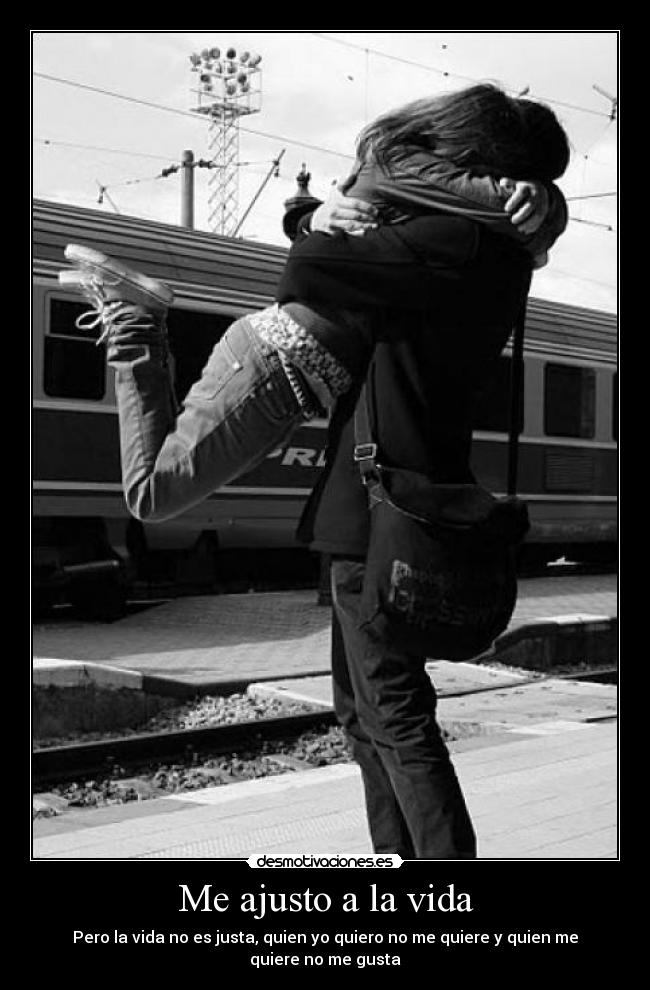 Me ajusto a la vida -