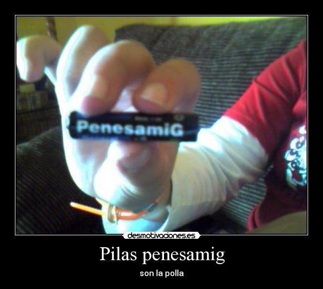 Pilas penesamig - son la polla