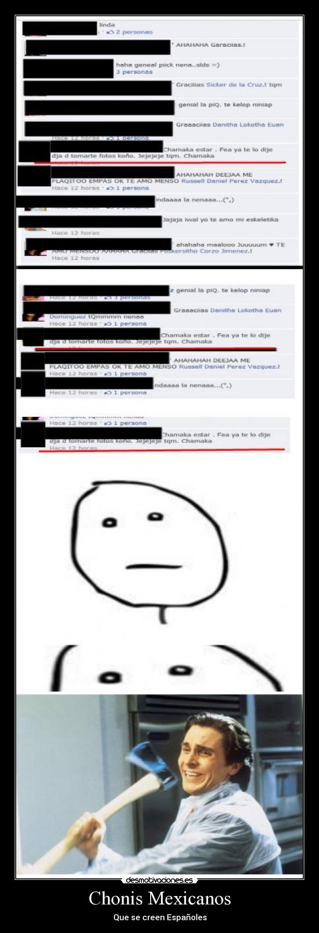 Chonis Mexicanos - Que se creen Españoles