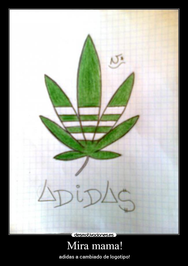 Mira mama! - adidas a cambiado de logotipo!