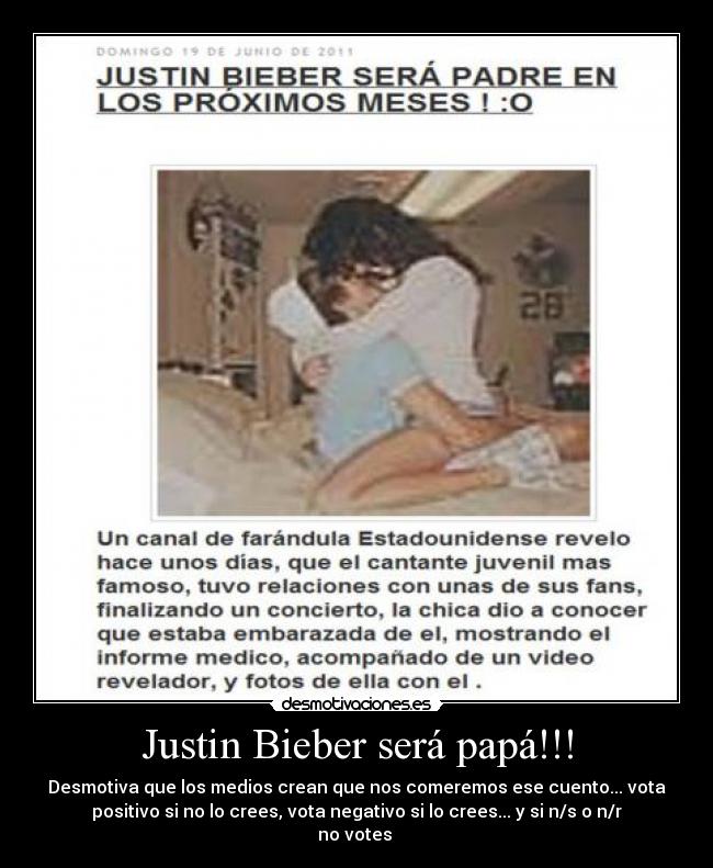 Justin Bieber será papá!!! - 