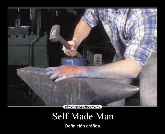 Self Made Man - Definición gráfica
