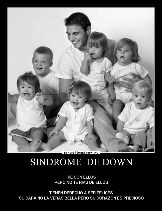 carteles sindrome down desmotivaciones