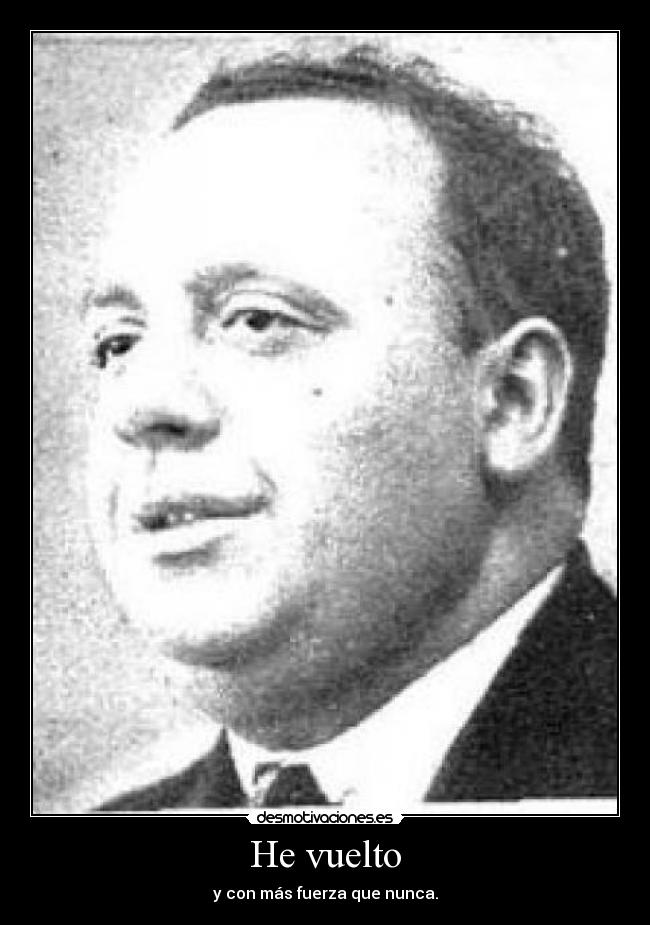 He vuelto - 