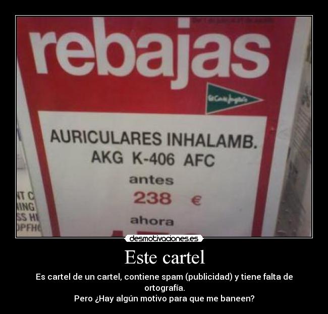 carteles  desmotivaciones