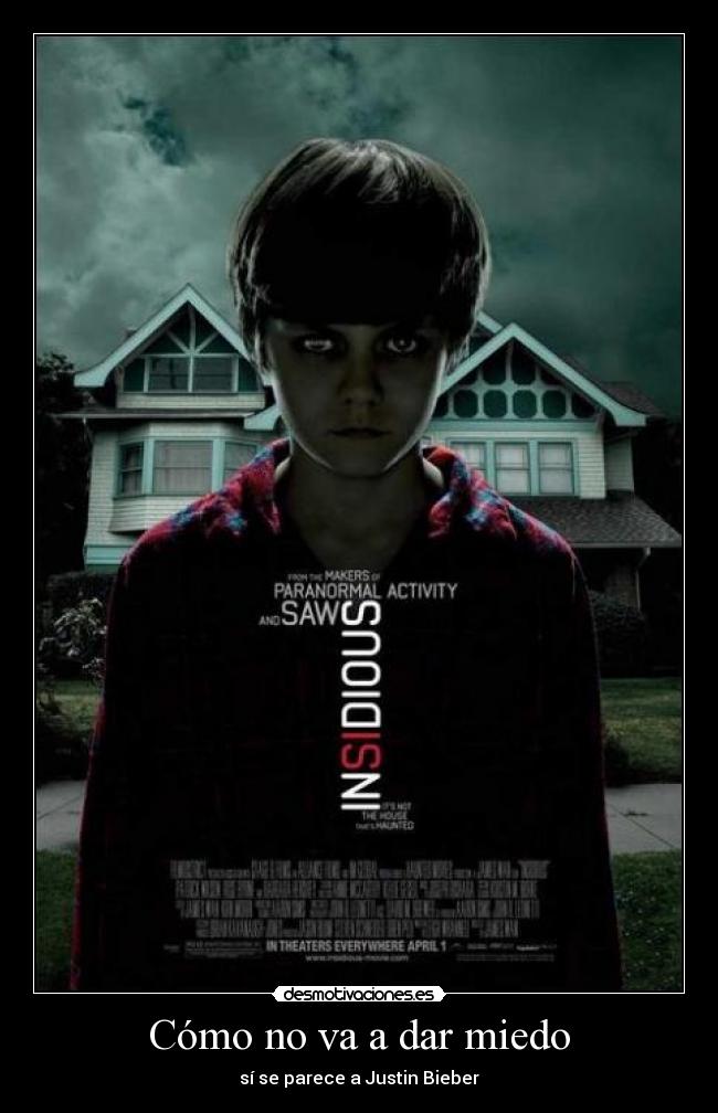 Cómo no va a dar miedo - sí se parece a Justin Bieber