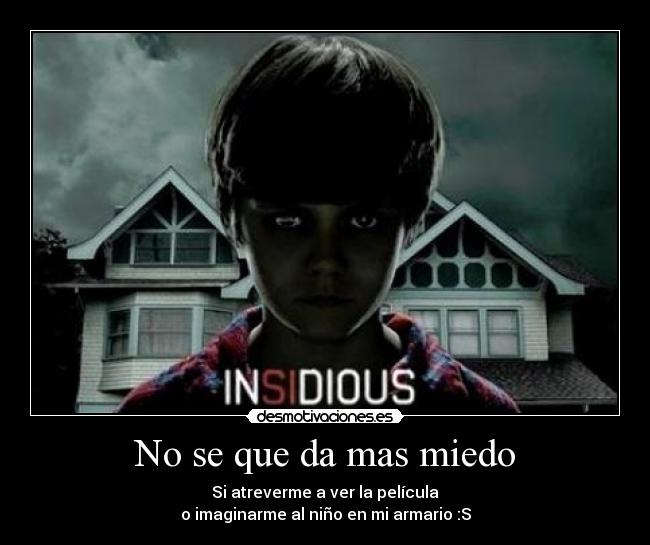 No se que da mas miedo -