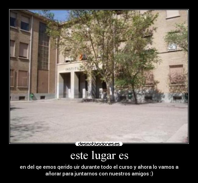 este lugar es - 