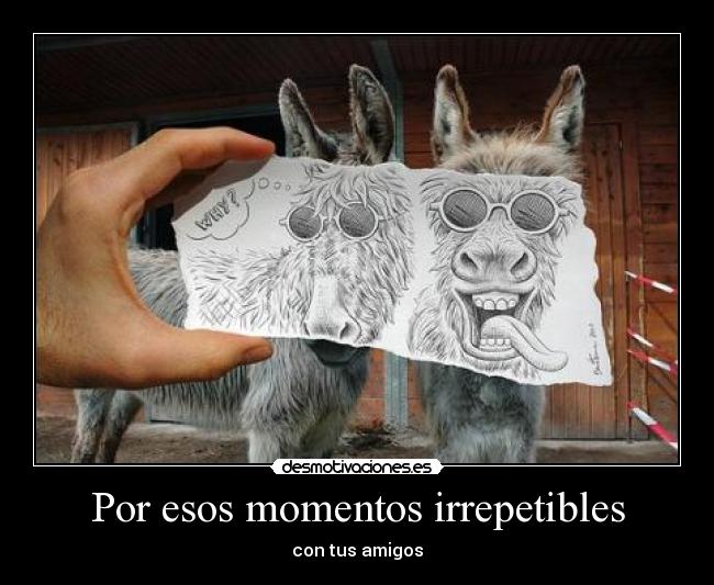 Por esos momentos irrepetibles - con tus amigos