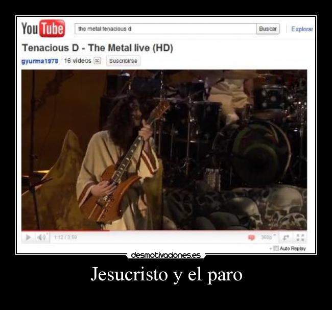 Jesucristo y el paro -