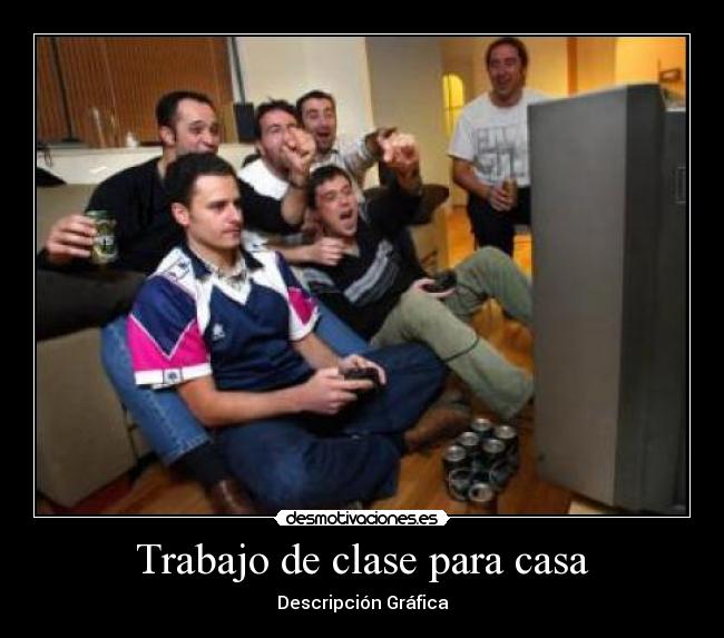Trabajo de clase para casa -