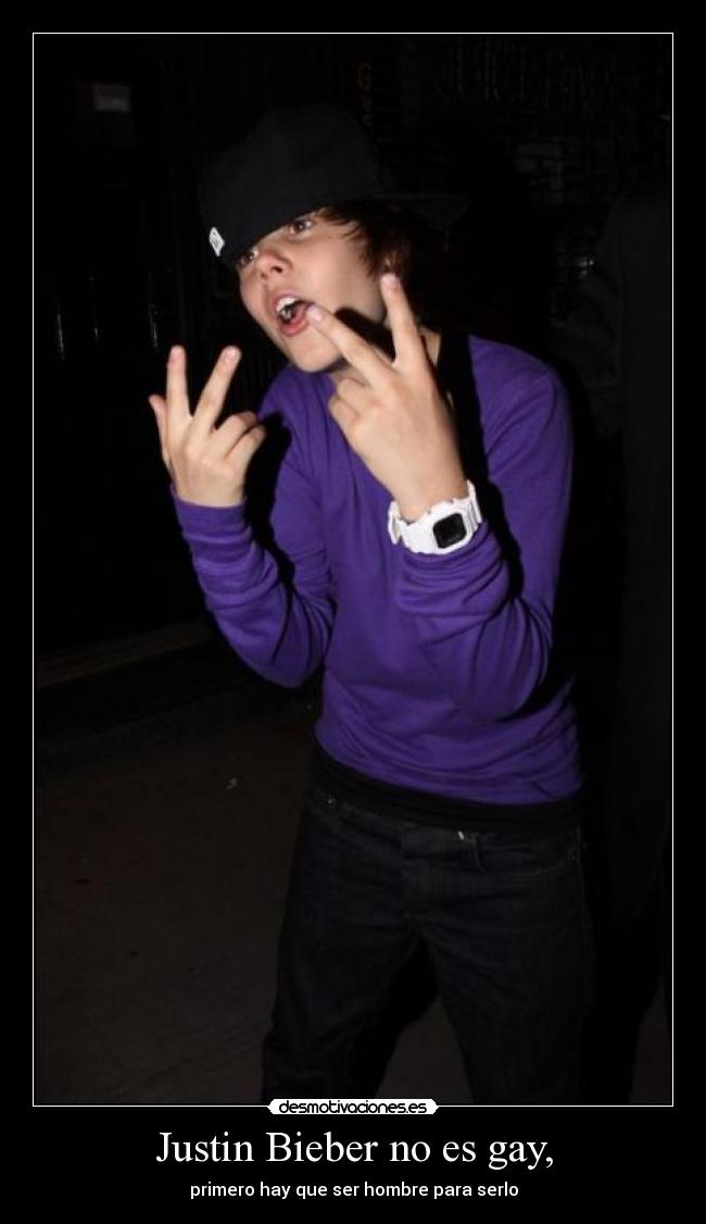 Justin Bieber no es gay, - 