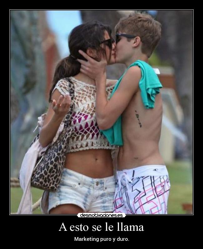 A esto se le llama - Marketing puro y duro.