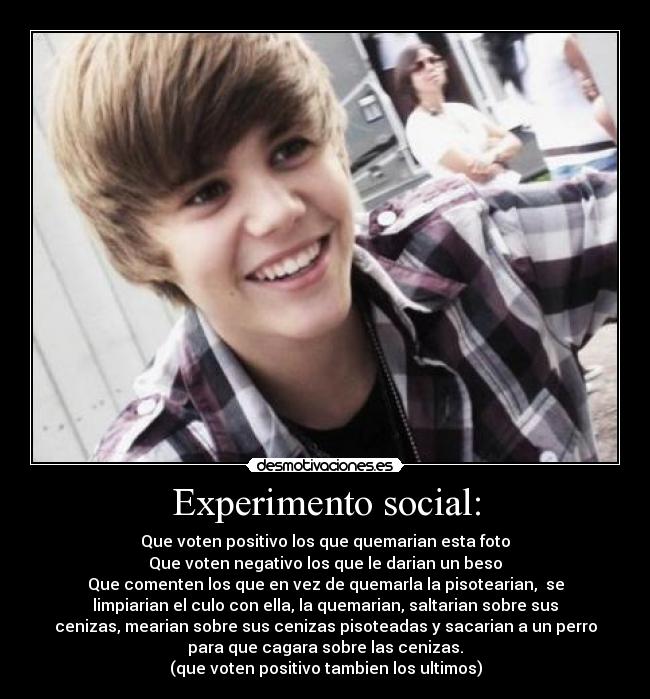 Experimento social: -