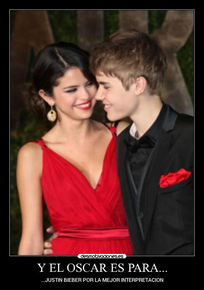 Y EL OSCAR ES PARA... - ...JUSTIN BIEBER POR LA MEJOR INTERPRETACION