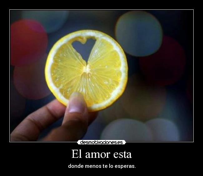 El amor esta - 