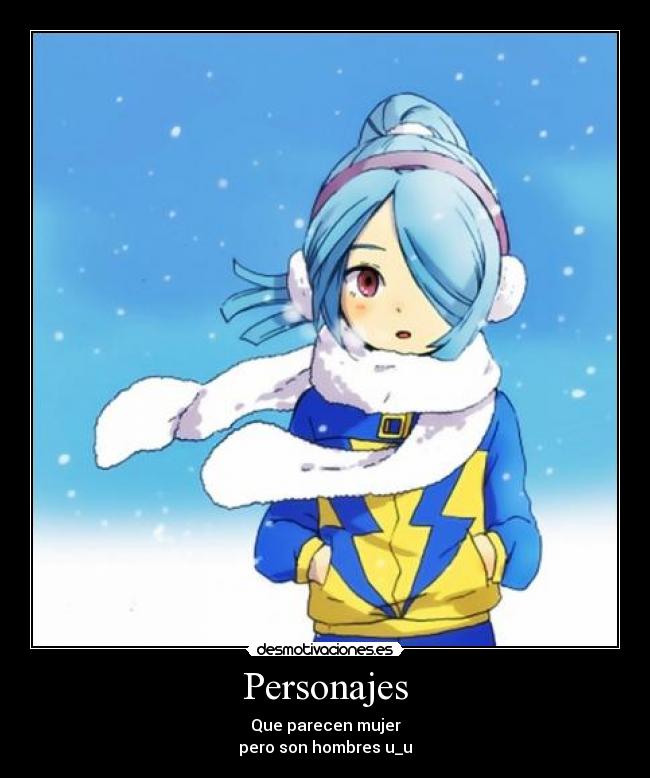 Personajes - Que parecen mujer
pero son hombres u_u