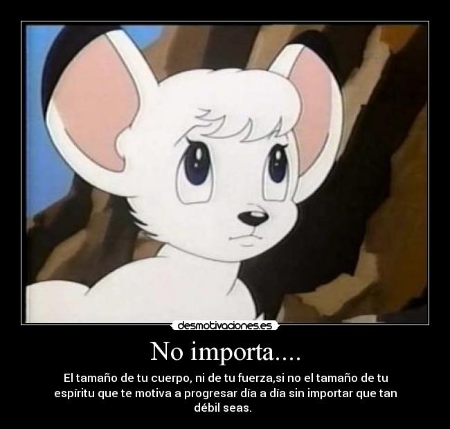 No importa.... - 