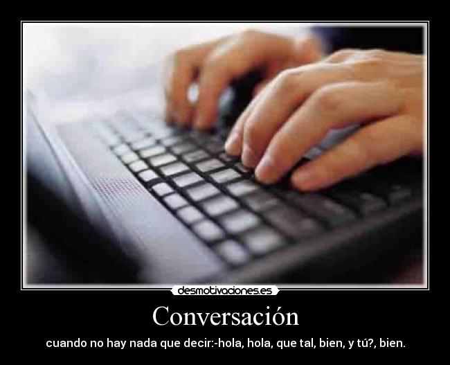 Conversación -