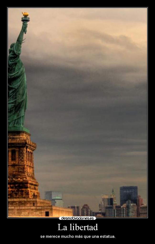 La libertad -
