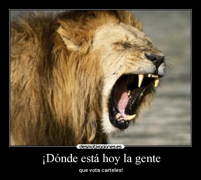 ¡Dónde está hoy la gente - 