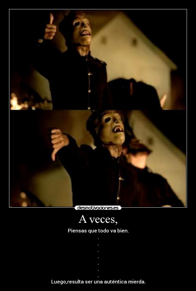 A veces, - 