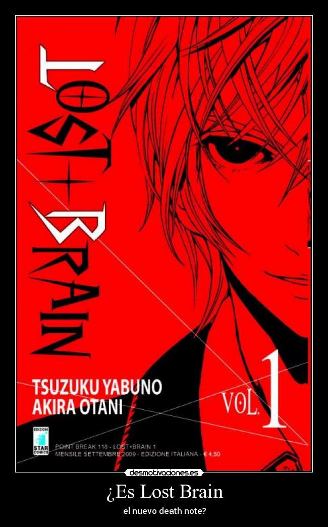 ¿Es Lost Brain - el nuevo death note?